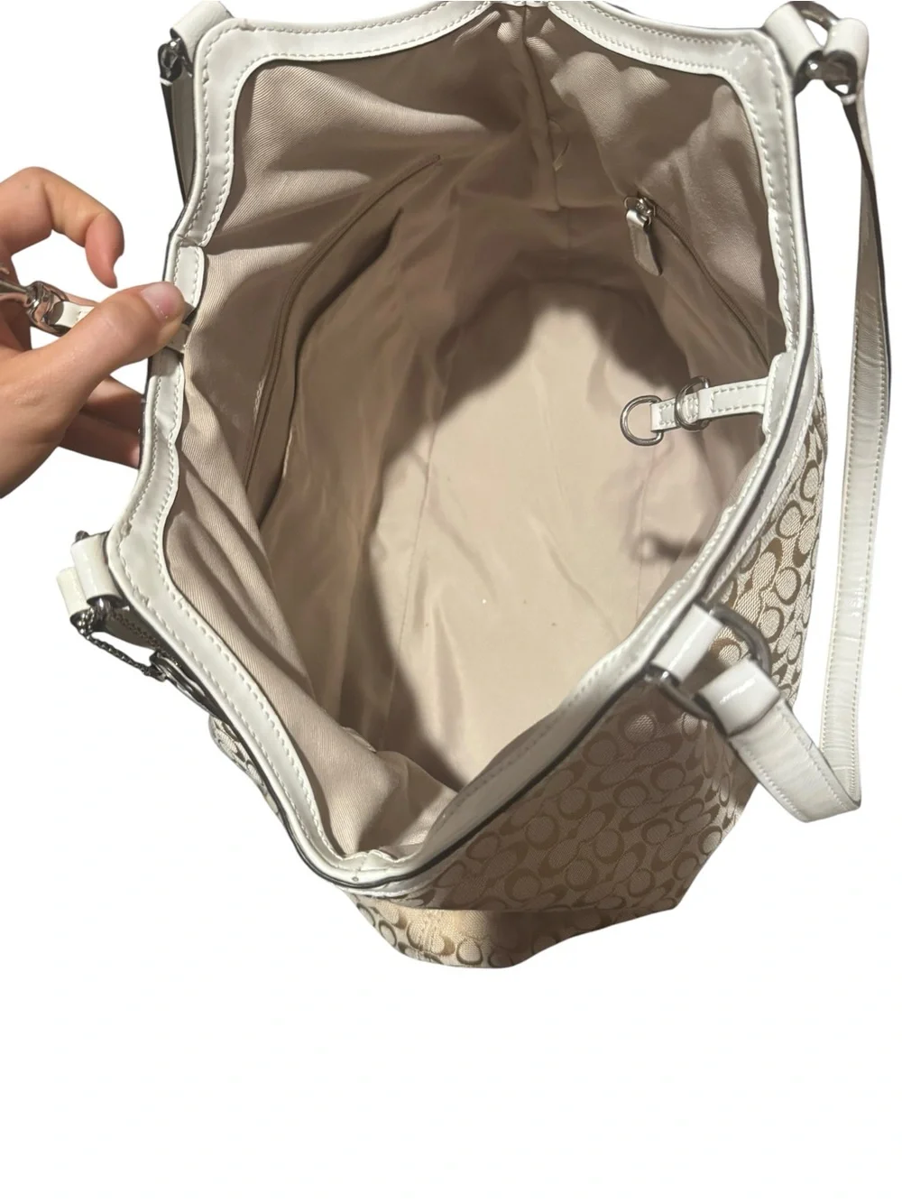 Coach stylish beige